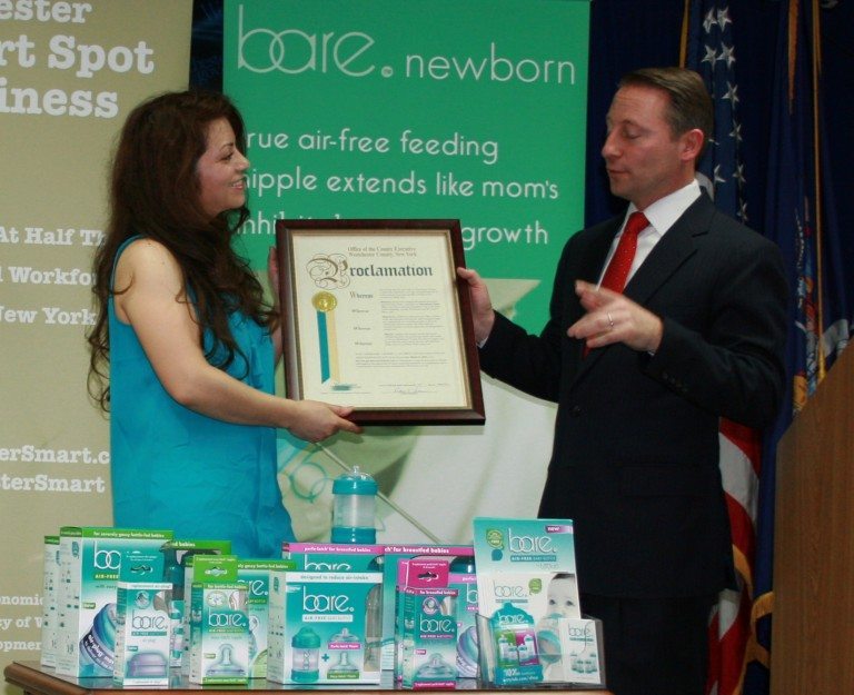 Astorino Recognizes Eastchester “Mompreneur”