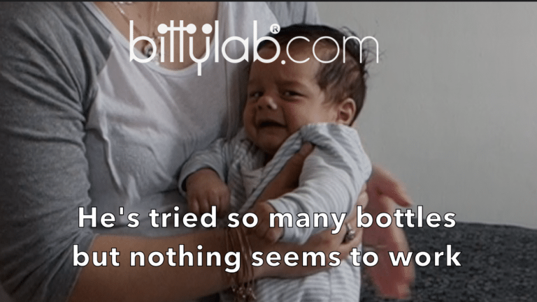 A mom-invented device helps this baby overcome the most severe gas and colic