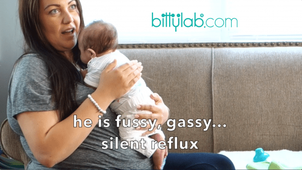Silent reflux baby