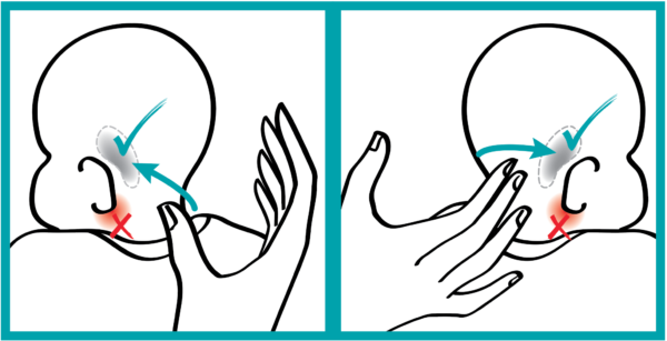 How to use Bare Air-free - Newborn feeding head support