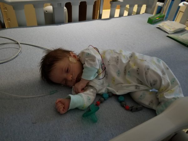 gassy baby with sleep apnea