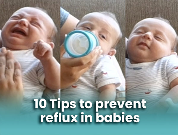 tips to prevent reflux in babies